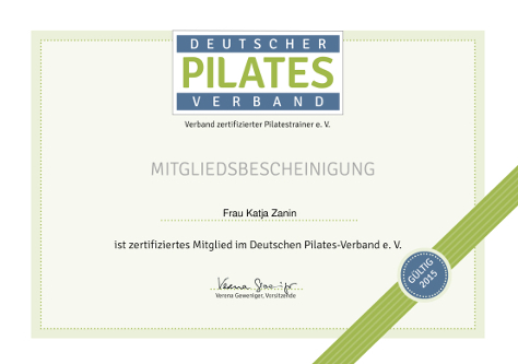 Pilates Prinzip